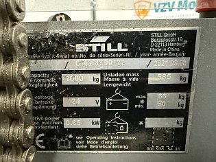 Ručně vedený vysokozdvižný vozík Still