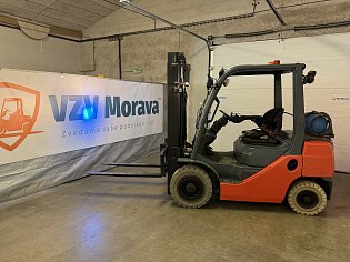 Vysokozdvižný vozík Toyota, 02-8FGF25, LPG