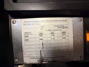 Vysokozdvižný vozík Toyota, 02-8FGF20, LPG