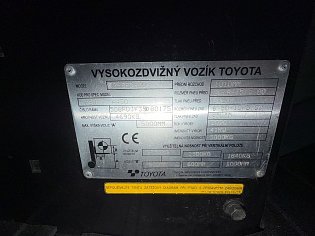 Vysokozdvižný vozík Toyota, 56-8FD25F