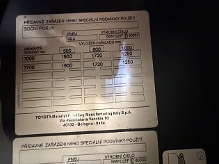 Vysokozdvižný vozík Toyota, 56-8FD20F