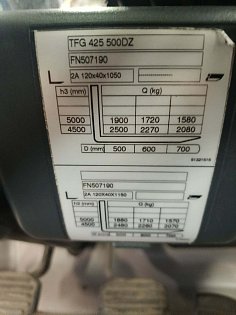 Vysokozdvižný vozík JUNGHEINRICH TFG 425