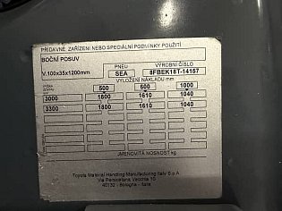 Vysokozdvižný vozík Toyota, 8FBEK18T